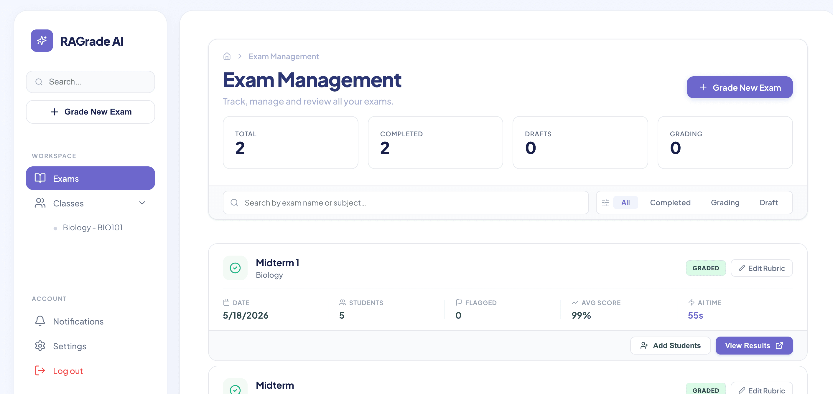 RAGrade screenshot 4