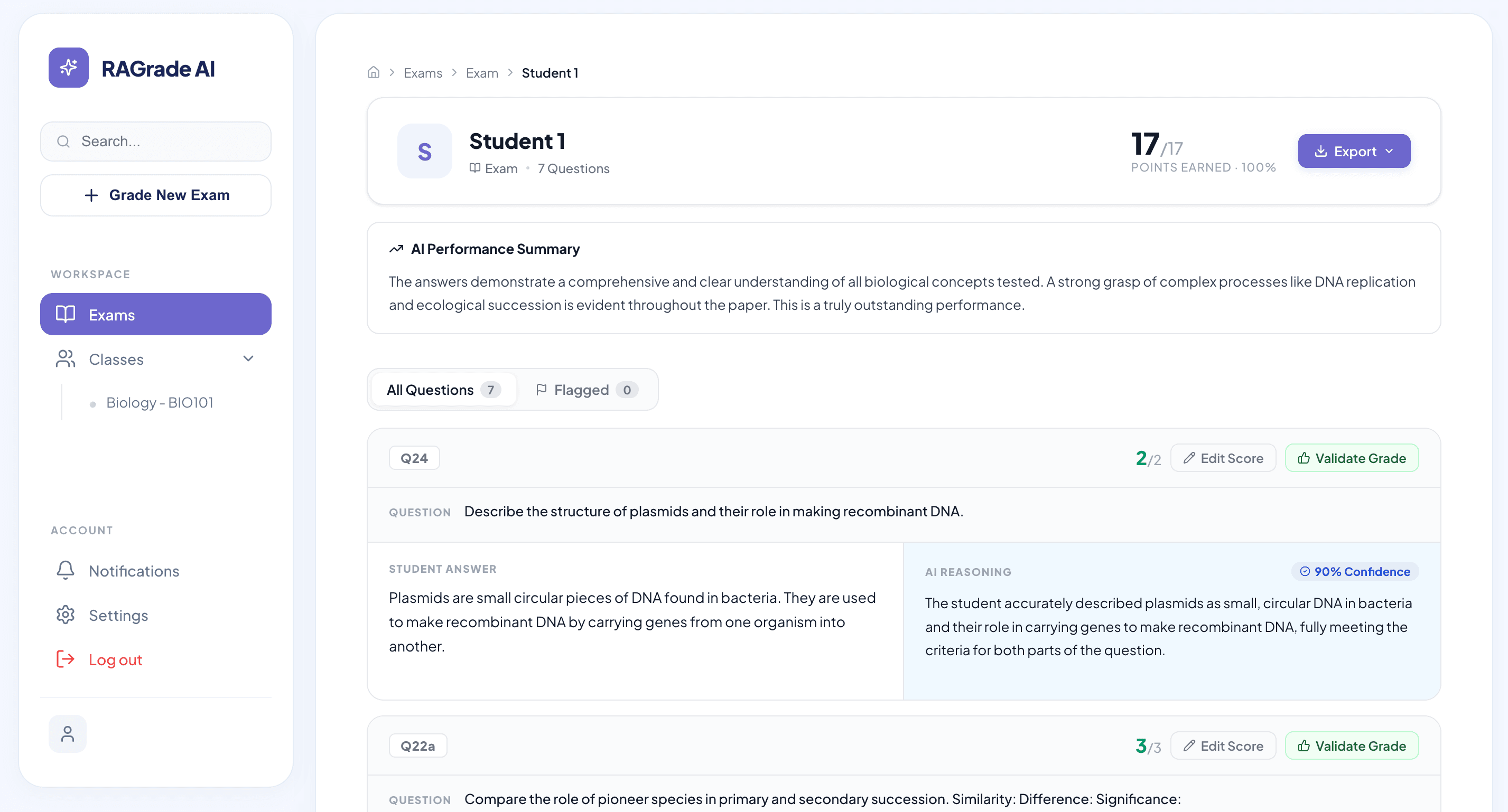 RAGrade screenshot 6